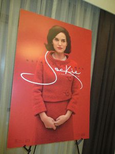 Jackie US poster at the Peninsula Hotel on Fifth Avenue